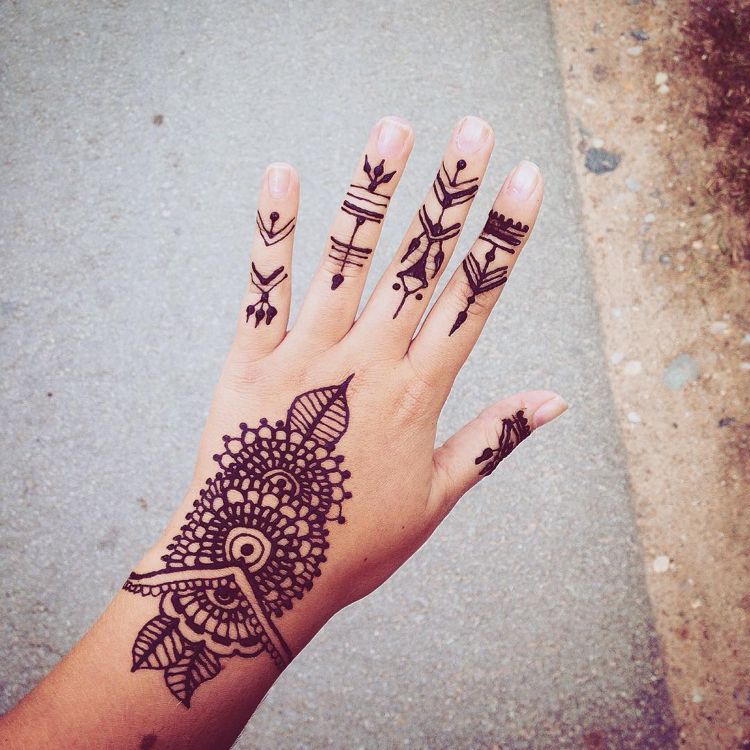 List 104+ Pictures images of henna tattoos Completed