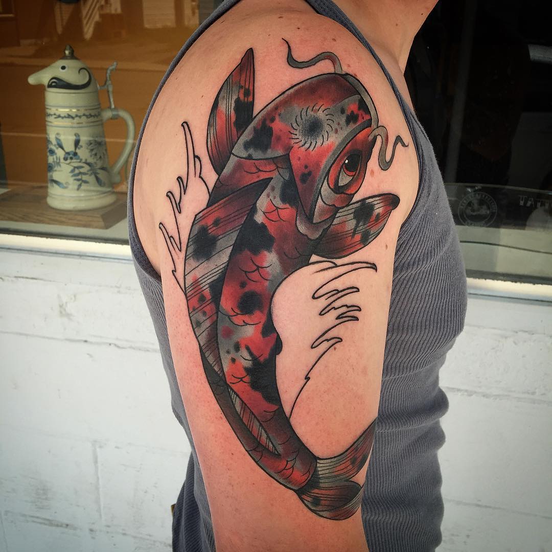 Japanese Koi Tattoo Color Meaning