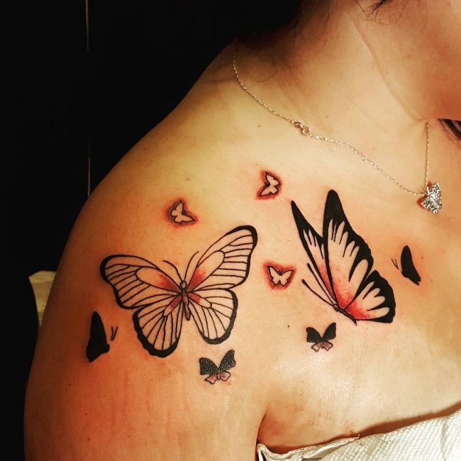 90+ Best Shoulder Tattoo Designs & Meanings Symbols of Beauty (2019)