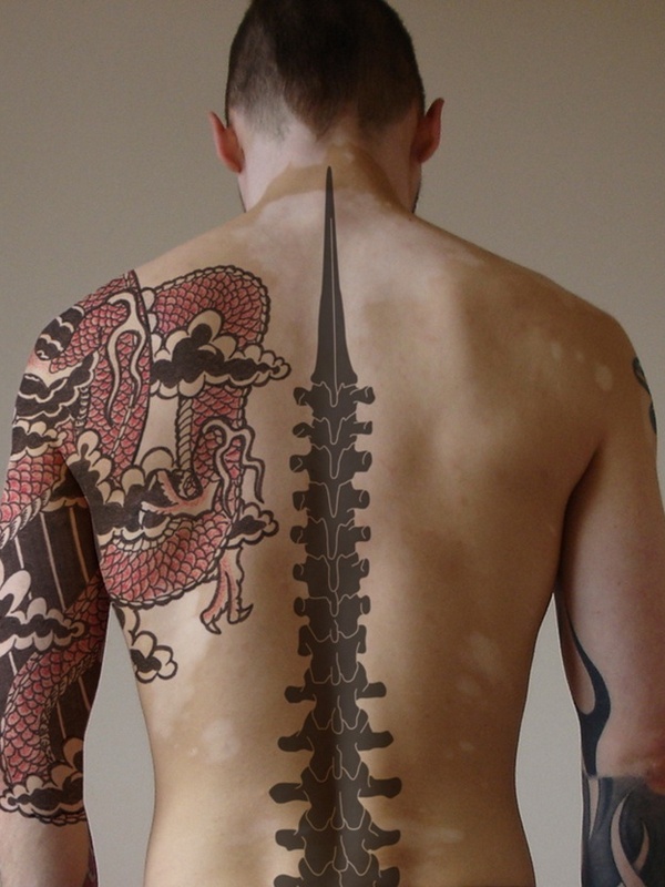 tumblers unusual Tattoo Designs Best Spine 55