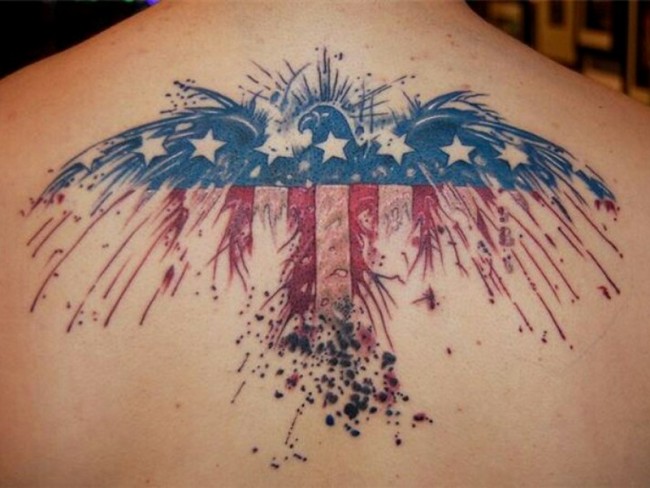 85  Best Patriotic American Flag Tattoos \u2014 I Love USA 2018