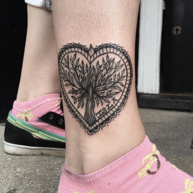 Unique Ankle Tattoos