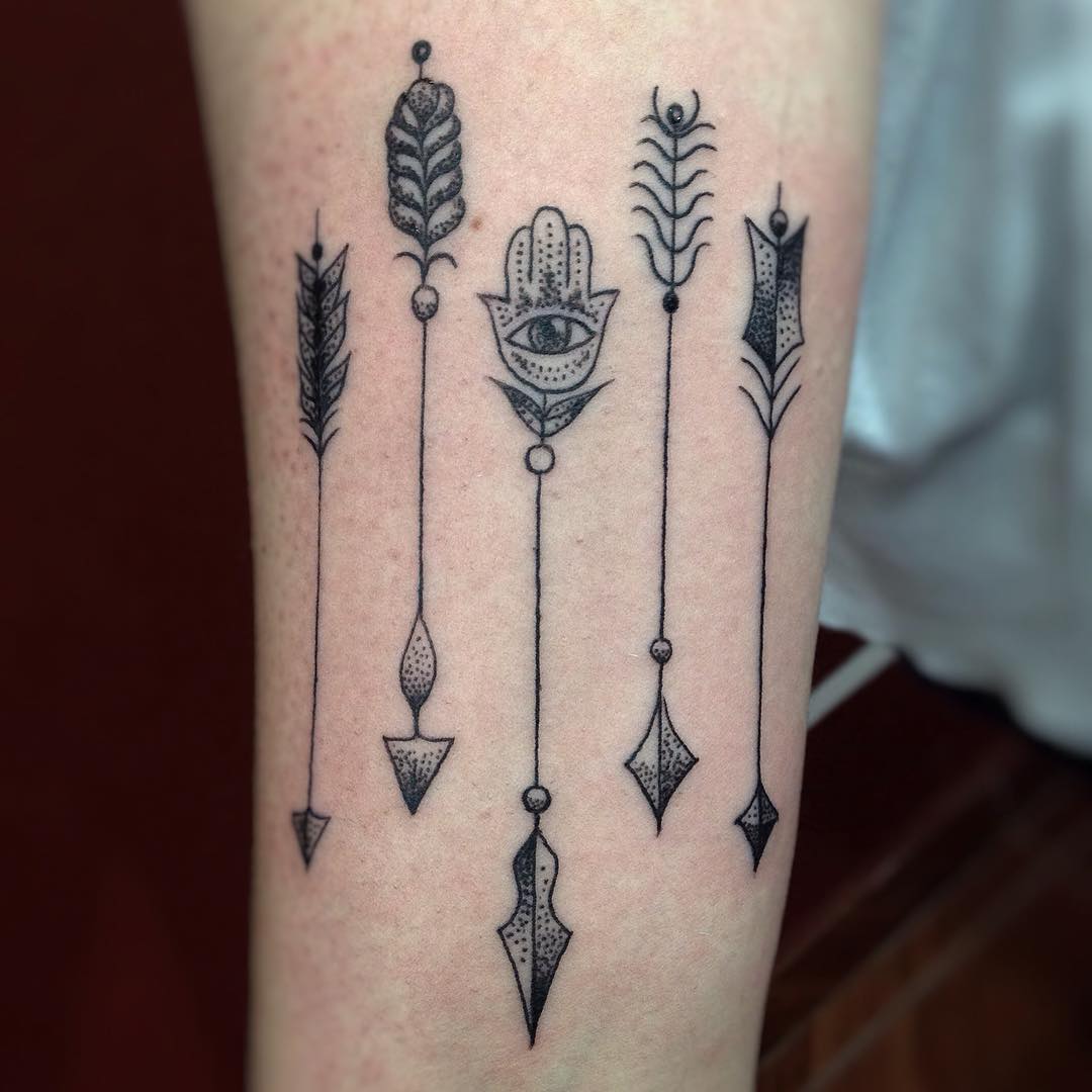 75 Best Arrow Tattoo Designs And Meanings Good Choice For 2019