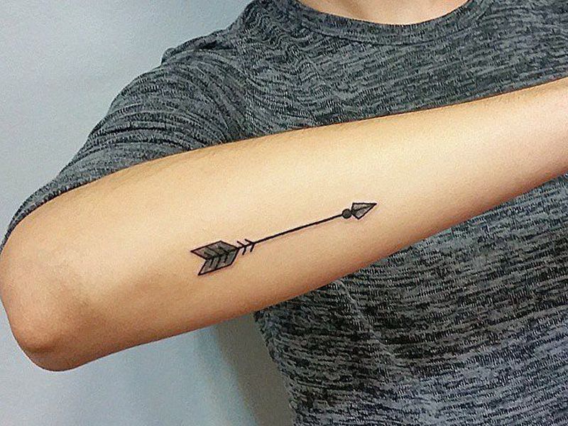 7. Arrow Tattoo Designs with Flowers for Females - wide 7