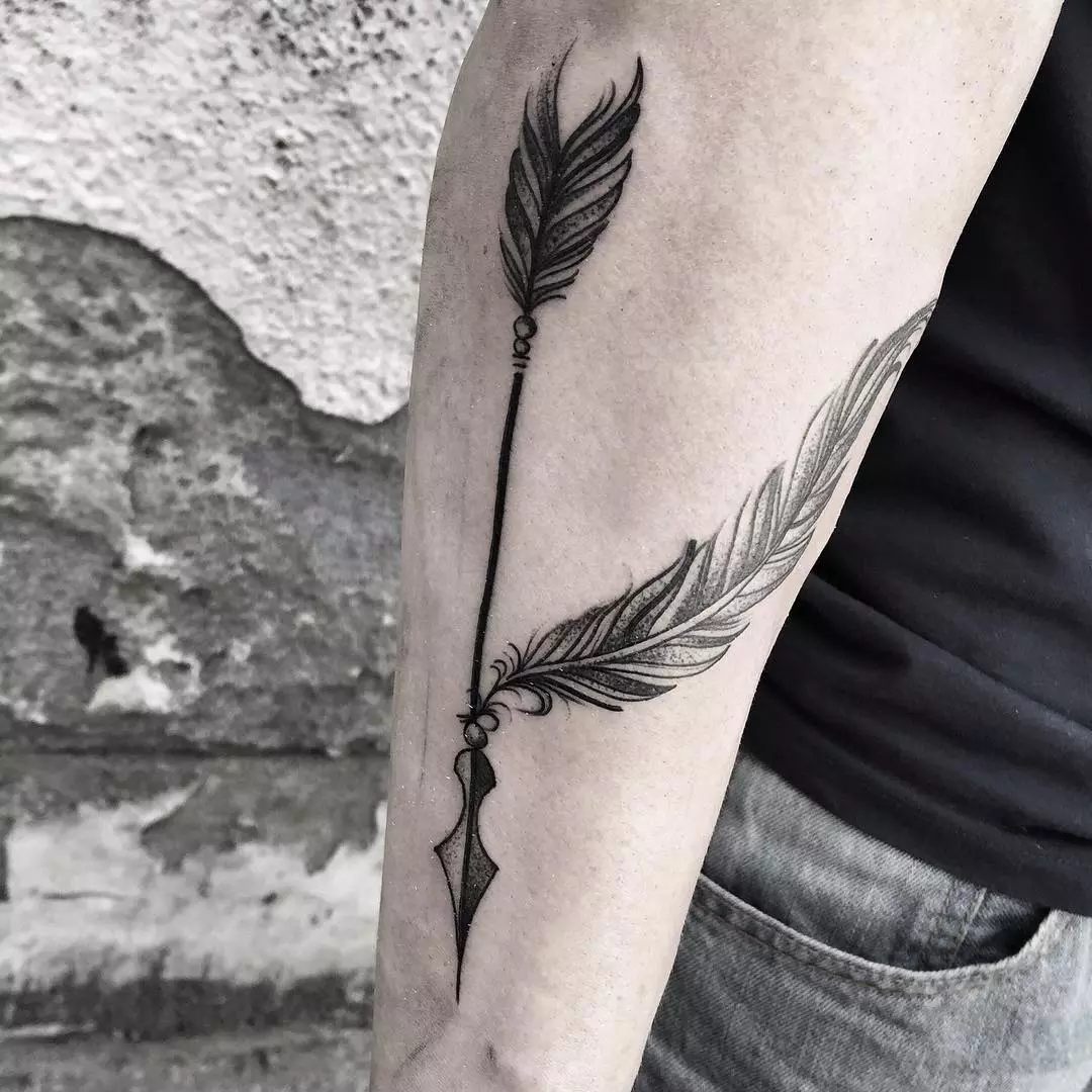 75+ Best Arrow Tattoo Designs & Meanings Good Choice for 2019