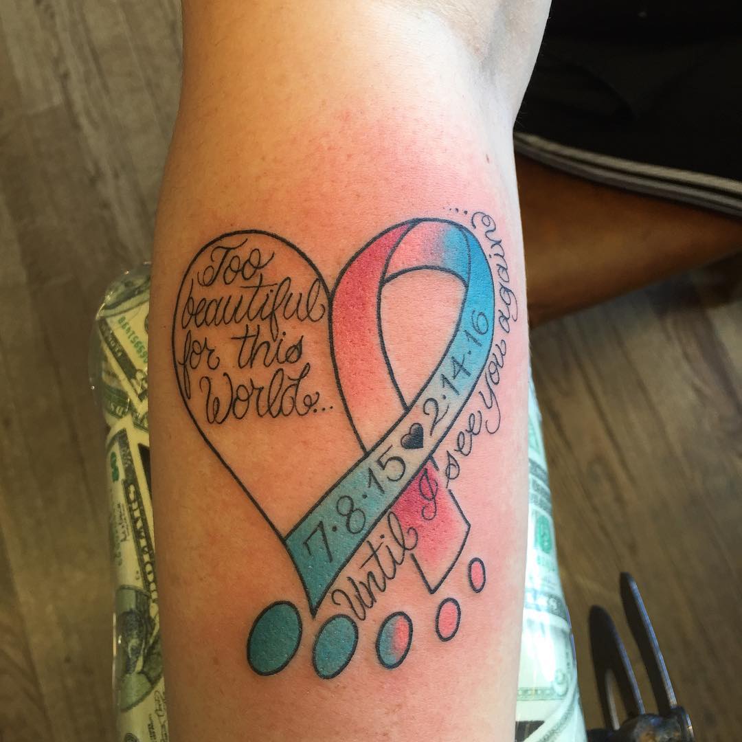 65 Best Cancer Ribbon Tattoo Designs Meanings 2019 