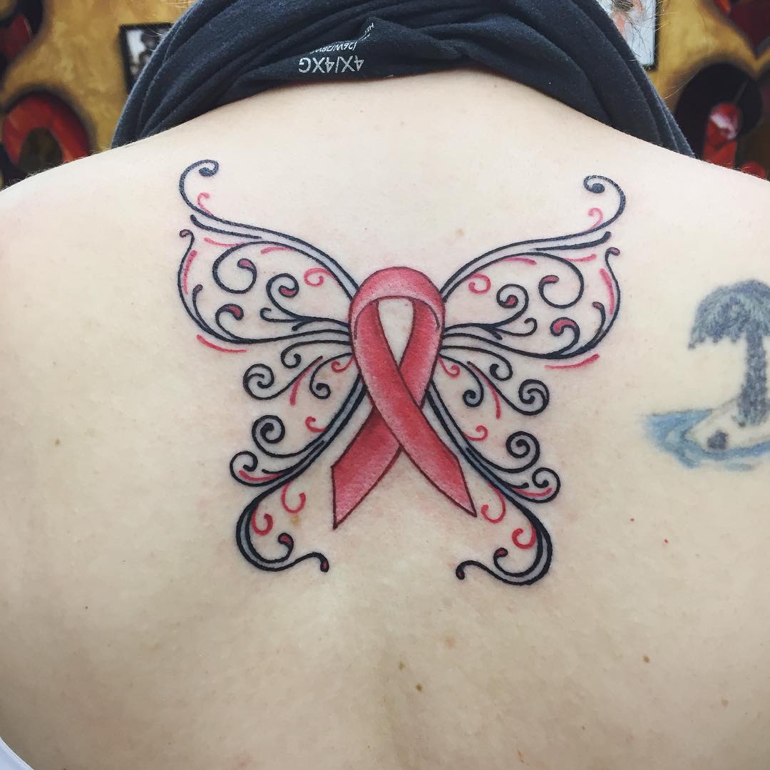 65+ Best Cancer Ribbon Tattoo Designs & Meanings - (2019)