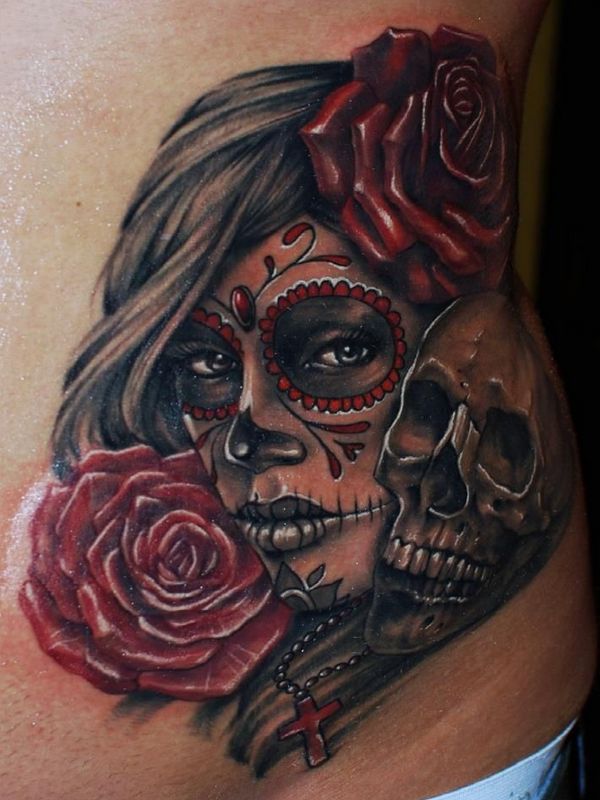 90 Best Day Of The Dead Tattoos Designs Meanings 2019 