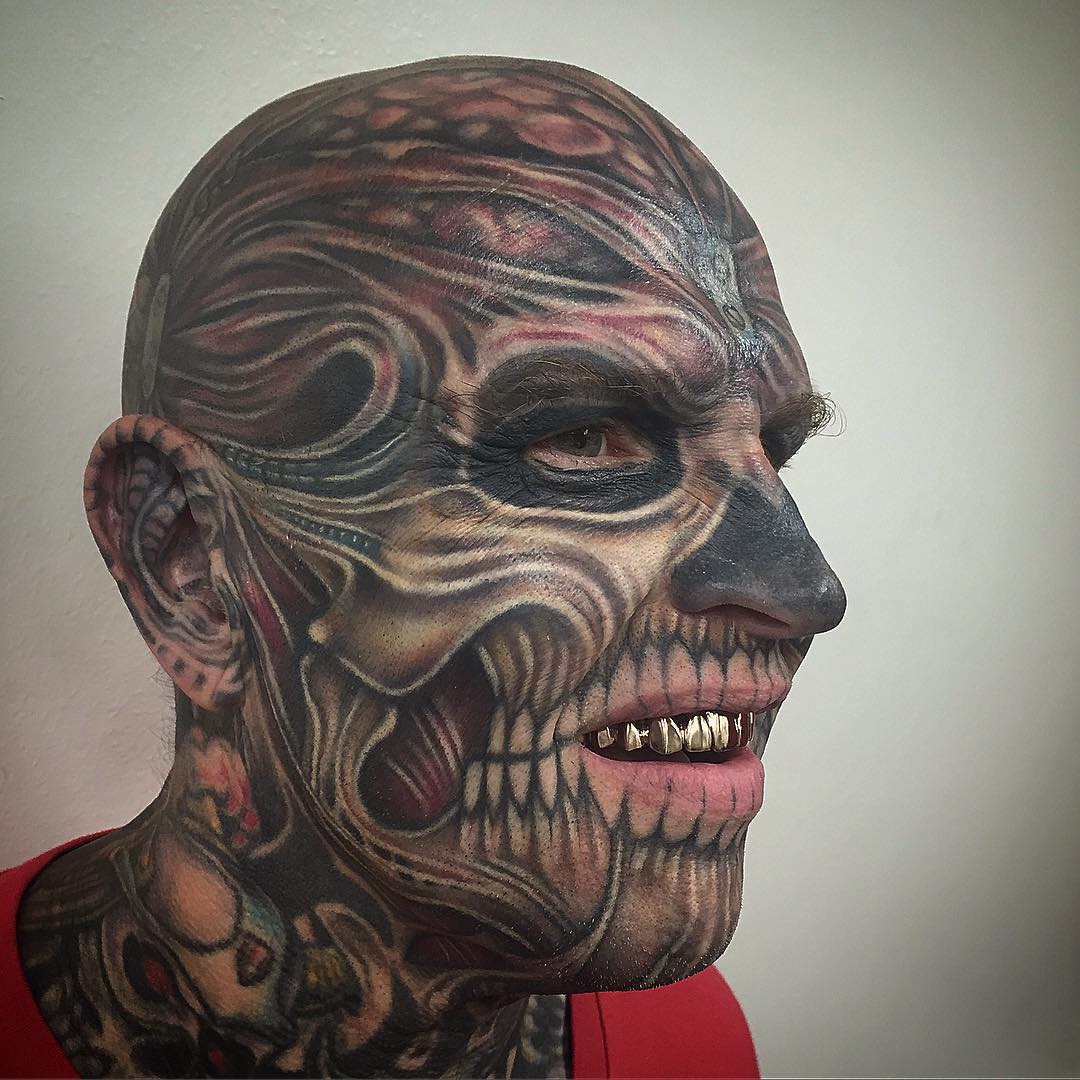 65+ Best Face Tattoo Designs & Ideas - Enjoy Yourself (2019)