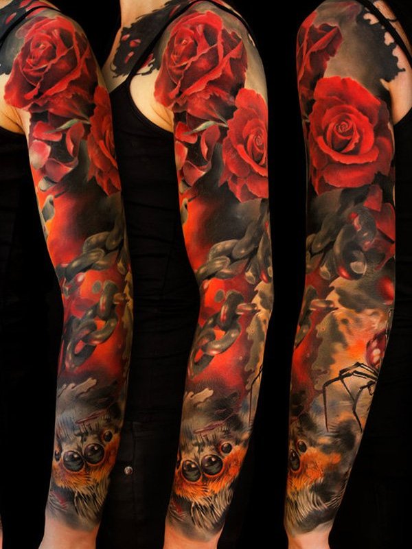 Full Sleeve Bicep Tattoo • Half Sleeve Tattoo Site