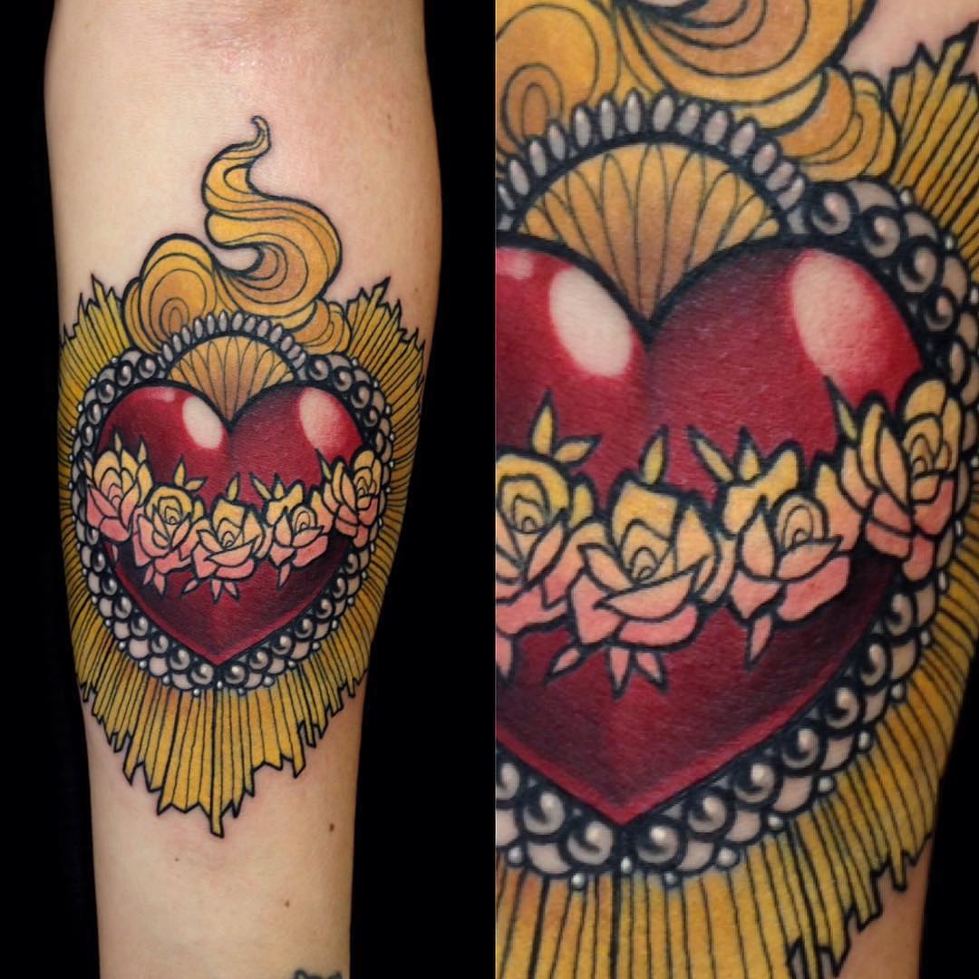 95+ Best Heart Tattoo Designs & Meanings - True Love (2019)