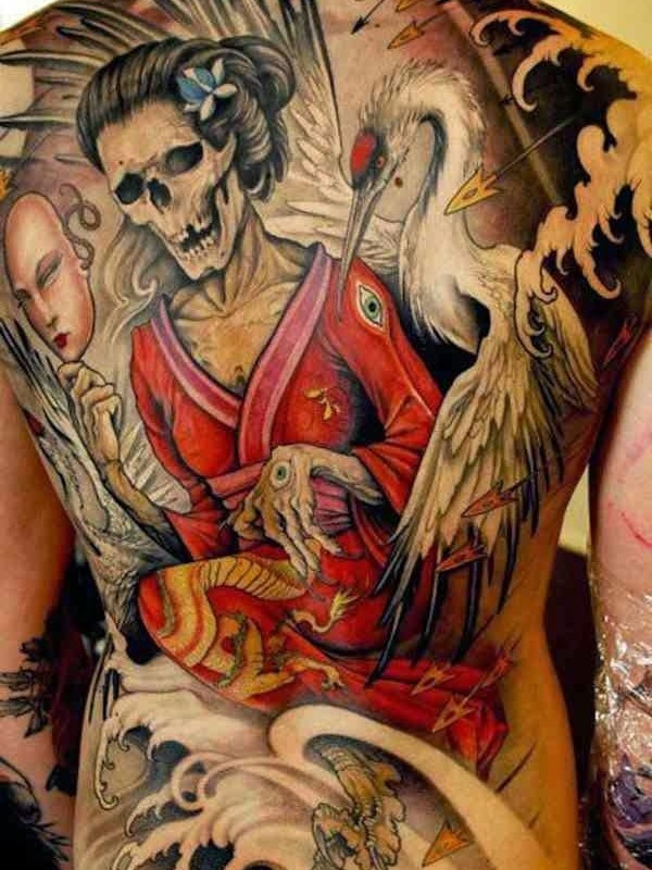 50 Spiritual Traditional Japanese Style Tattoo - Meanings ...