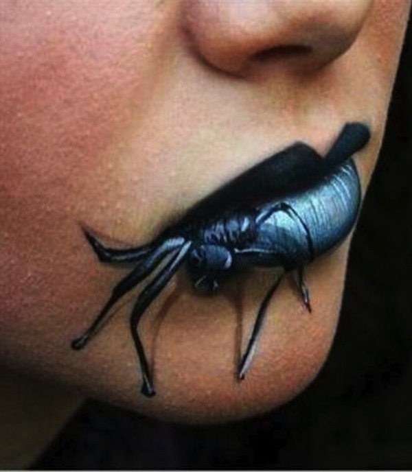 Lip Tattoo Idea ~ 40 Best Lip Tattoo Designs And Ideas Rosaiskara