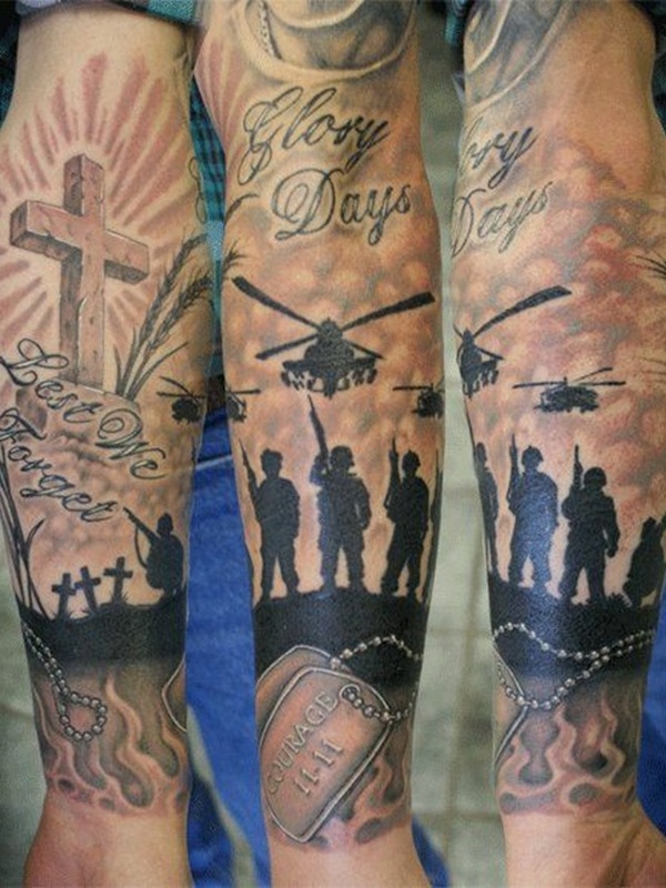 30 Best Images of Military Tattoos