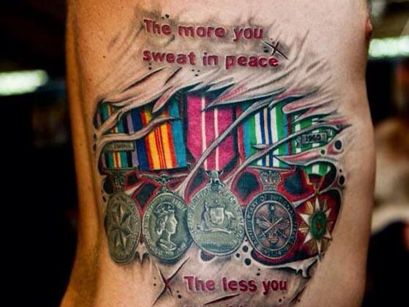 Military And Tattoos