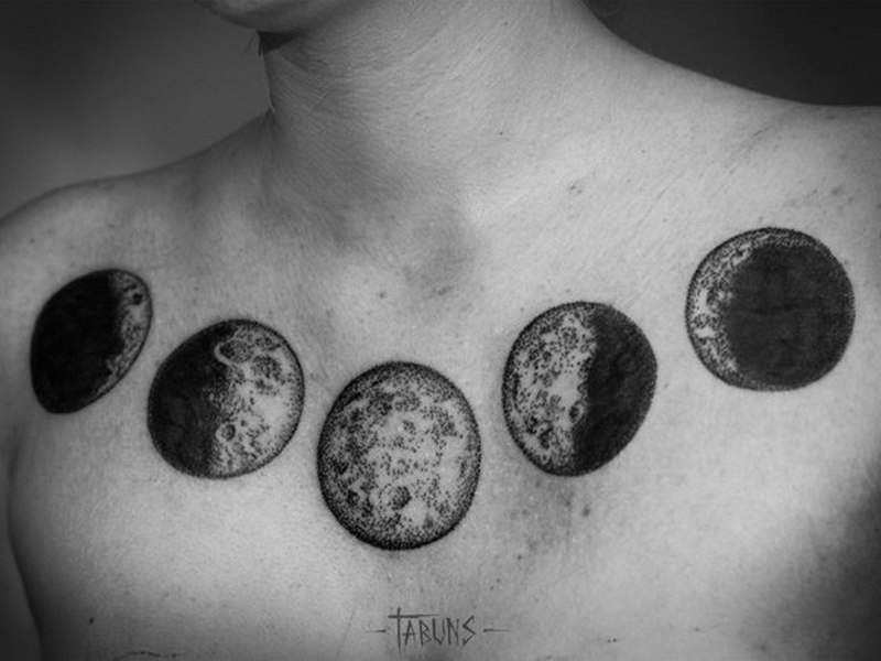 115+ Best Moon Tattoo Designs & Meanings - Up in the Sky (2019)