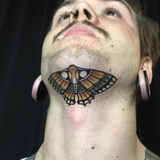 75+ Best Neck Tattoos For Men and Women - Designs ...