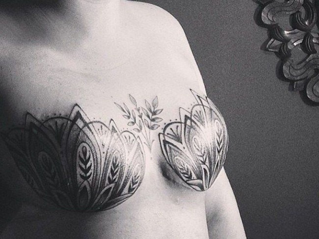 Tattoos Around Nipples 112
