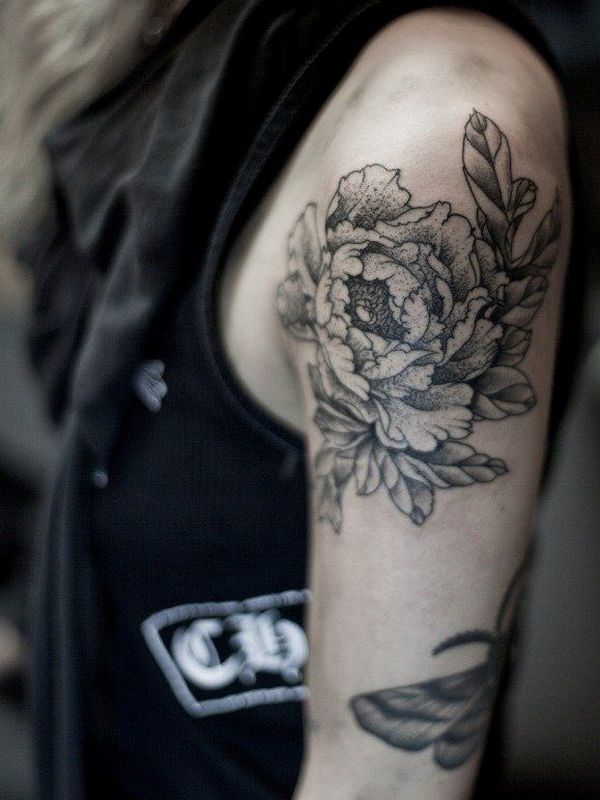 85+ Best Peony Tattoo Designs & Meanings - Powerful & Artistic (2019)