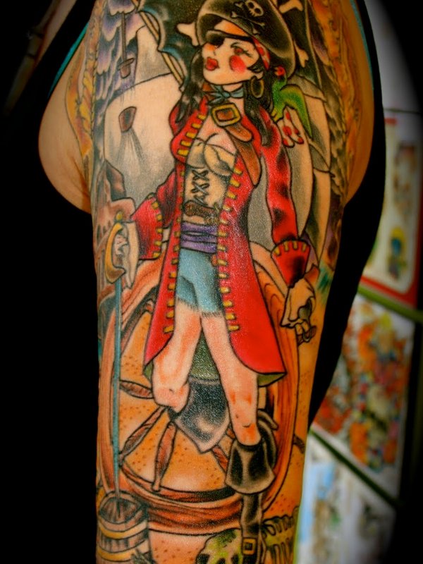 75 Amazing Masterful Pirate Tattoos Designs And Meanings