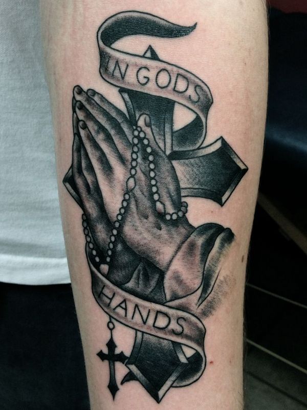 65 Images OF Praying Hands Tattoos Way to God