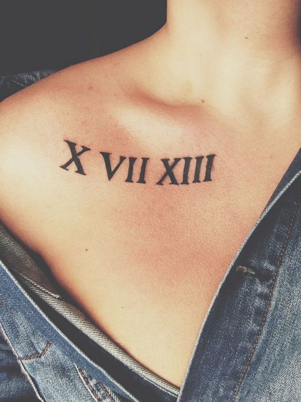 70+ Best Roman Numeral Tattoo Designs & Meanings Be Creative (2019)