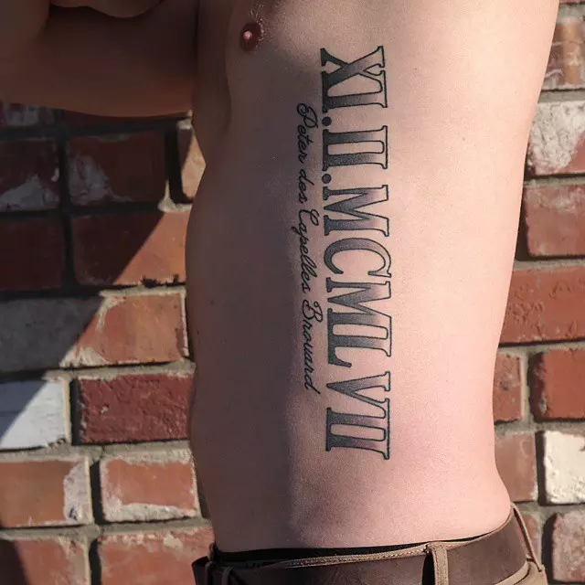 70+ Best Roman Numeral Tattoo Designs & Meanings - Be Creative (2019)