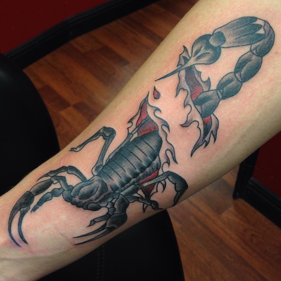 75+ Best Scorpion Tattoo Designs & Meanings Self Protection (2019)