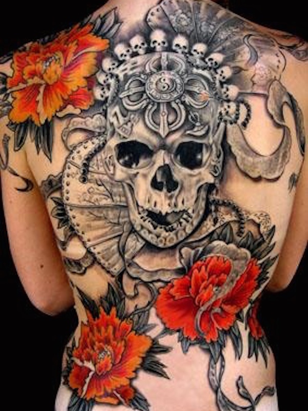 85 Best Sugar Skull Tattoo Designs And Meanings 2019 