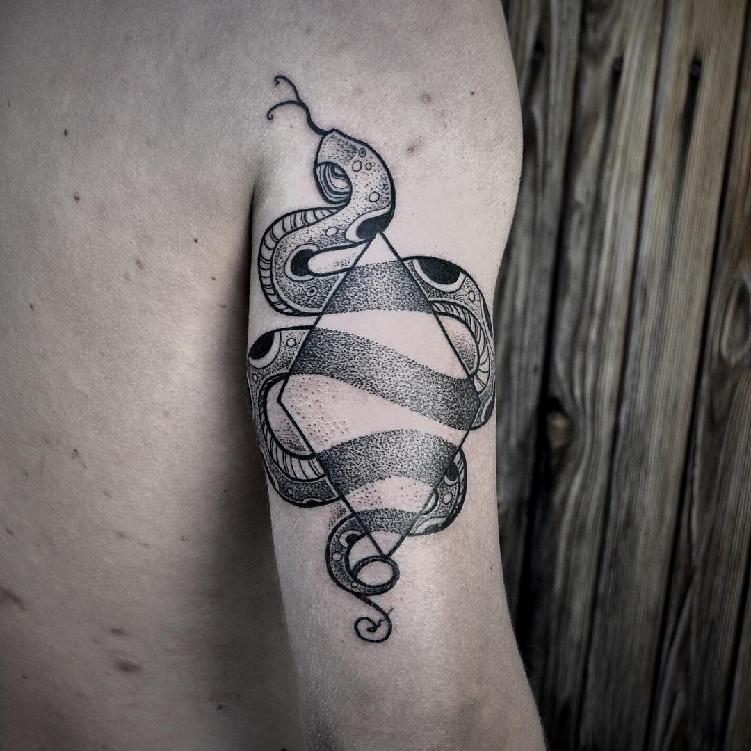 70 Best Healing Snake Tattoo Designs And Meanings Top Of 2019