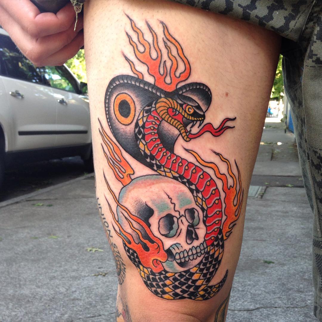 70+ Best Healing Snake Tattoo Designs & Meanings - [Top of 2019]