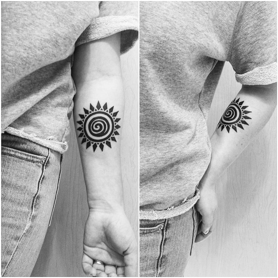 95+ Best Sun Tattoo Designs & Meanings Symbol of The Universe (2019)