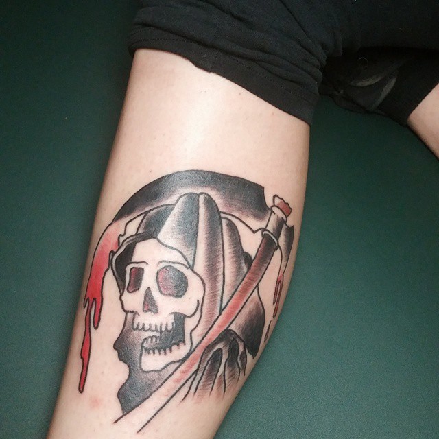 30 Creative Grim Reaper Tattoos