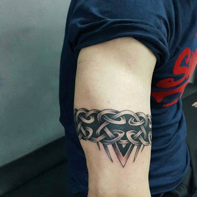 95 Significant Armband Tattoos Meanings And Designs 19