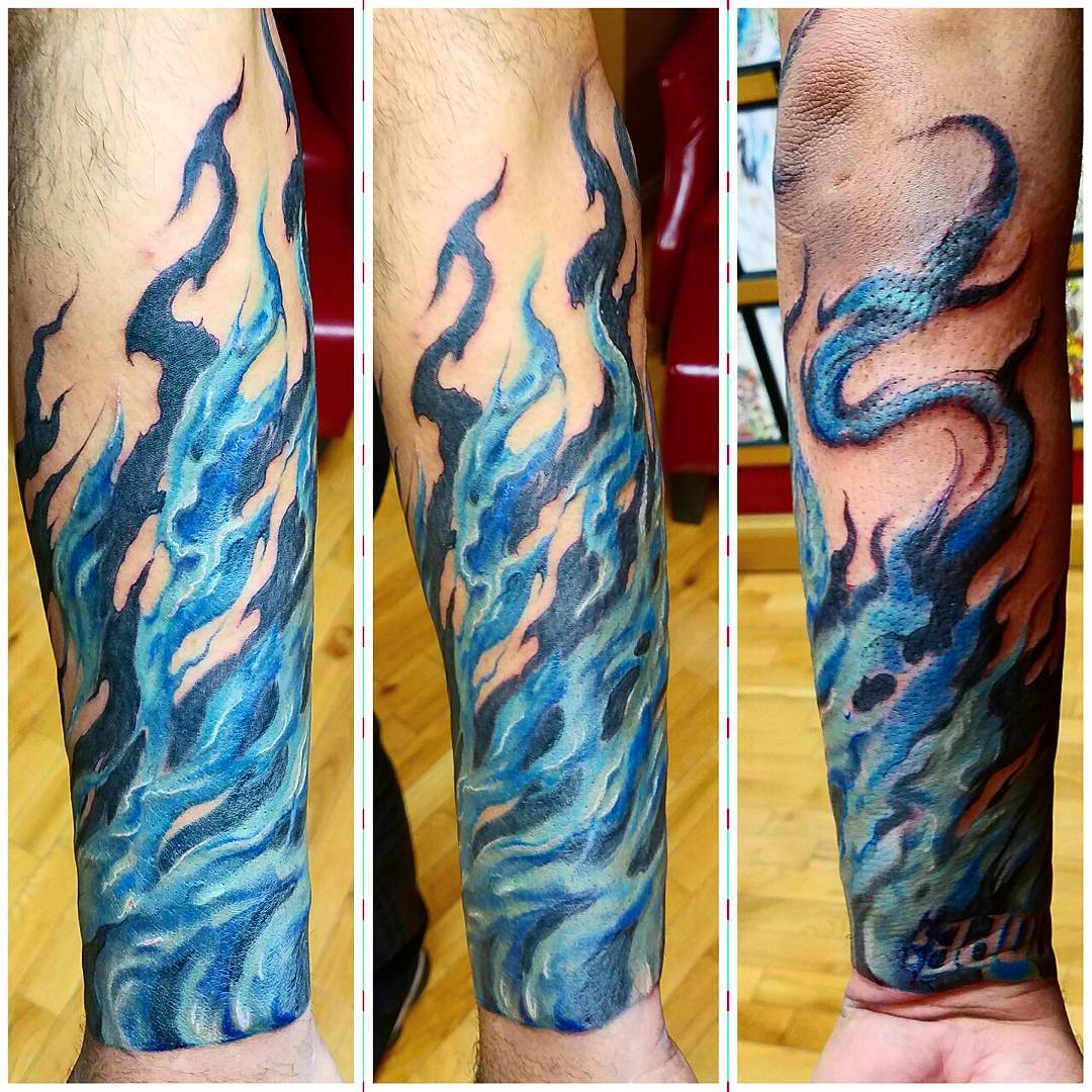 85 Flame Tattoo Designs And Meanings For Men And Women 2019