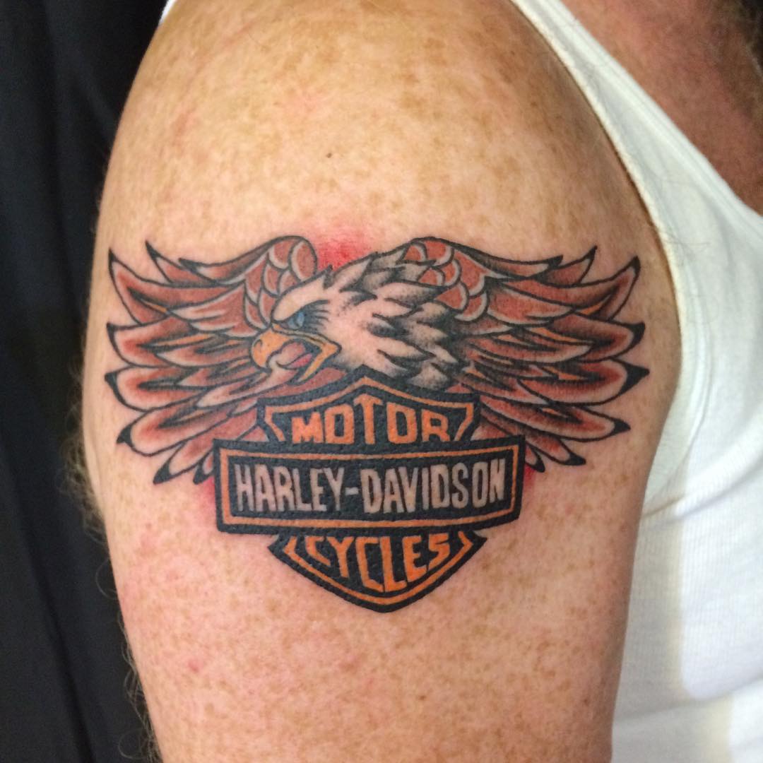 95+ Adventurous Harley Davidson Tattoos