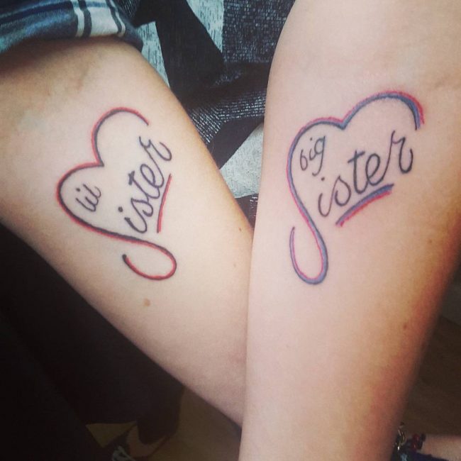 sister tattoos