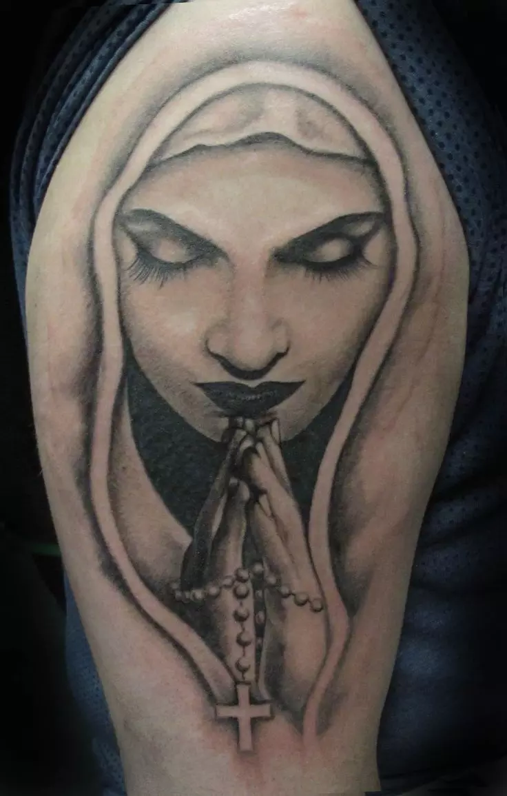 75+ Best Spiritual Virgin Mary Tattoo Designs & Meanings (2019)