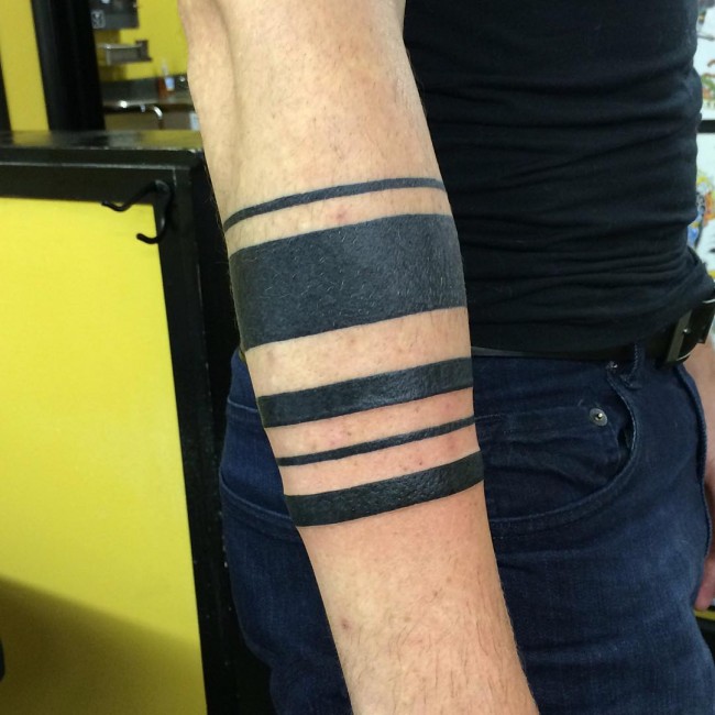 What are armband tattoos?