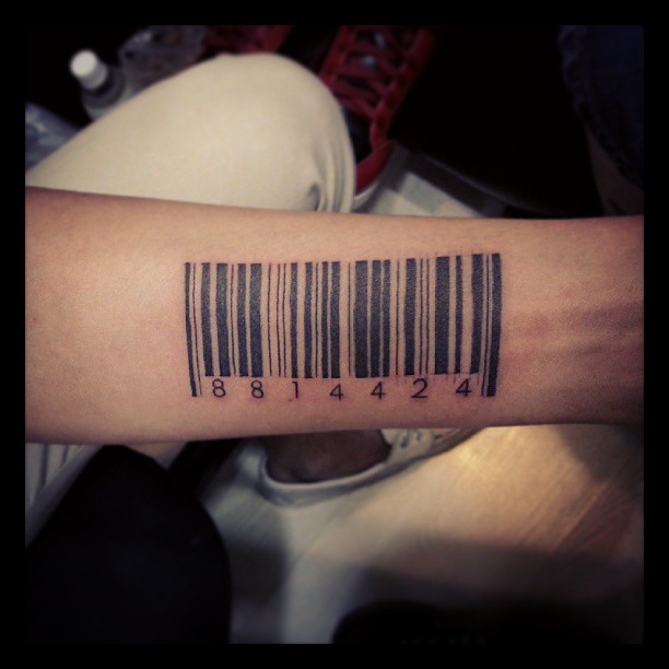 25 Graphic Barcode Tattoo Meanings Placement Ideas (2019)