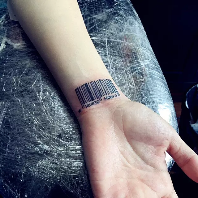 25 Graphic Barcode Tattoo Meanings Placement Ideas (2019)