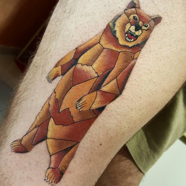 85 Rough Bear Tattoo Designs Meanings Feel The Wild Nature 2019