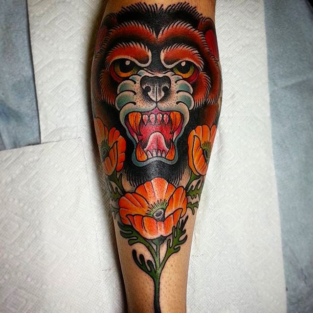 85 Rough Bear Tattoo Designs Meanings Feel The Wild Nature 2019