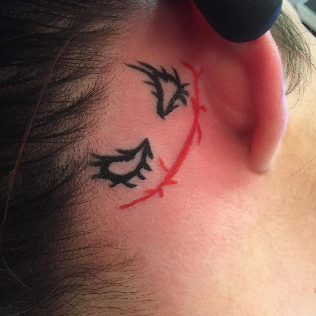 80-best-behind-the-ear-tattoo-designs-meanings-nice-gentle-2019