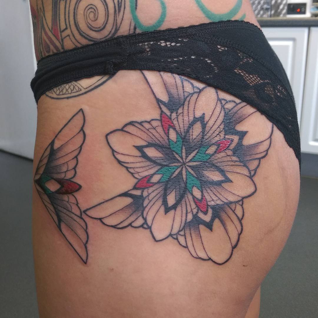 Sexy Ass Tattoo 114