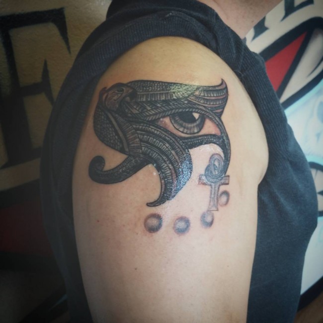 45 Best Eye of Ra Tattoos Designs & Meanings Sun God Horus (2019)