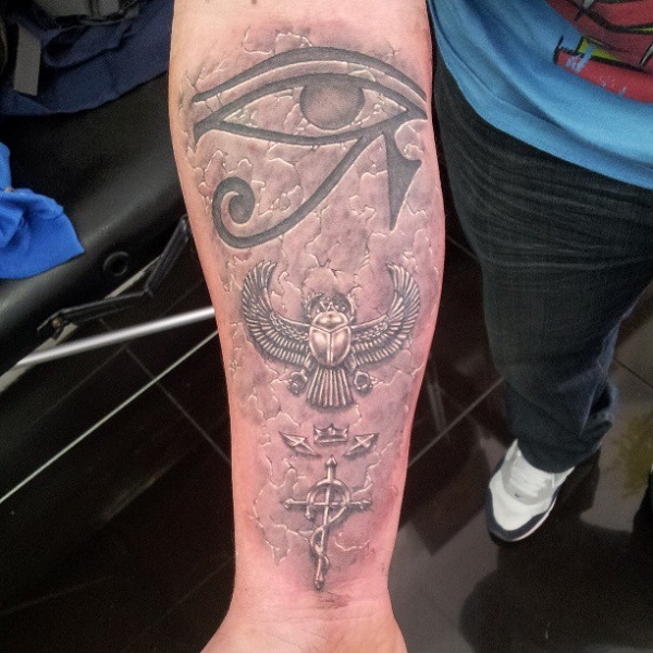 45 Best Eye of Ra Tattoos Designs & Meanings - Sun God Horus (2019)