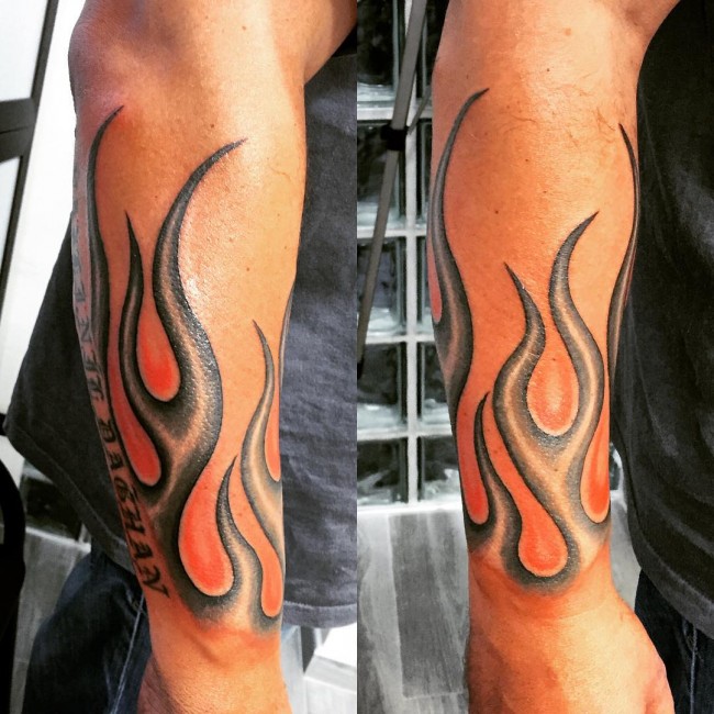 85+ Flame Tattoo Designs & Meanings For Men and Women (2019)