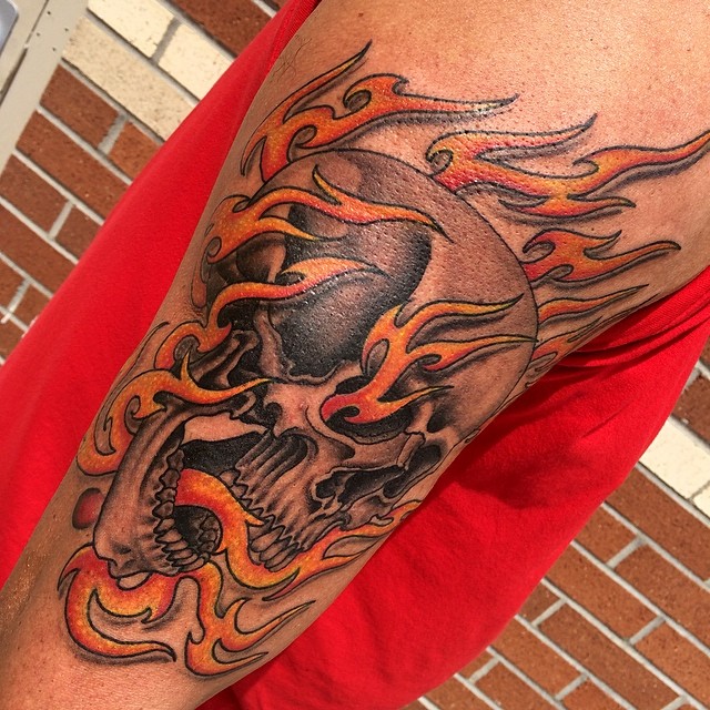 85+ Flame Tattoo Designs & Meanings For Men and Women (2019)