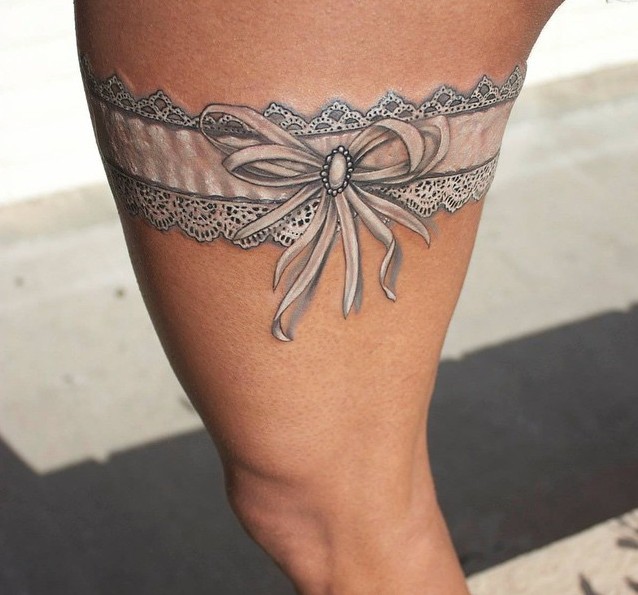 30 Sexy Garter Belt Tattoo Designs for Women Designs&Meanings (2018)